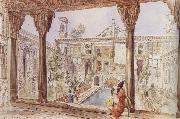 Jean-Paul Laurens Palace of the French Mission in Teheran France oil painting artist